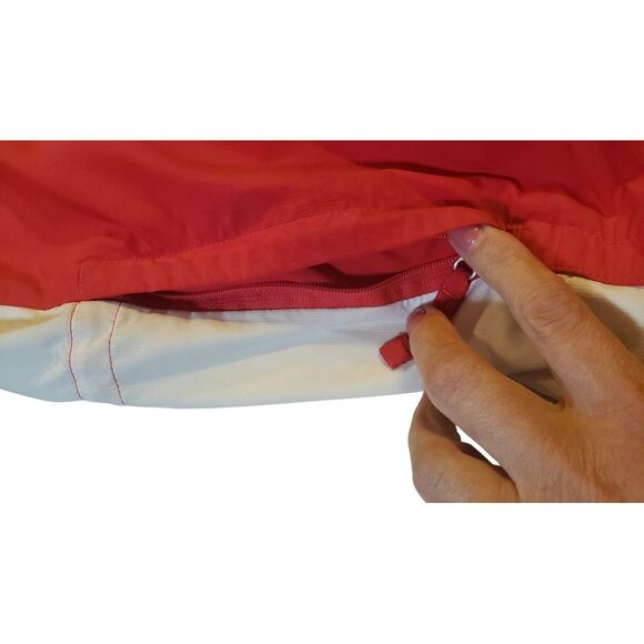 Nike Golf Womens L Fit Storm Full Zip Lightweight Windbreaker Raincoat With Hood - Picture 12 of 16